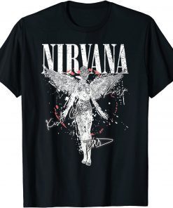 Vintage Nirvanas Angel Art Band Music Legend 80s 90s T-Shirt