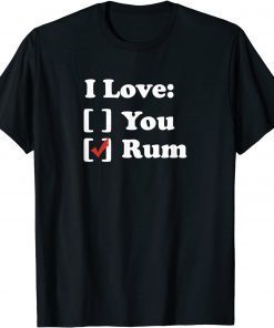 I Love Rum T-Shirt