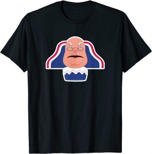 Ben Franklin Talking Head Unisex T-Shirt