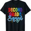 Funny Back To School 2nd Grade Second Grade Squad Teacher T-Shirt