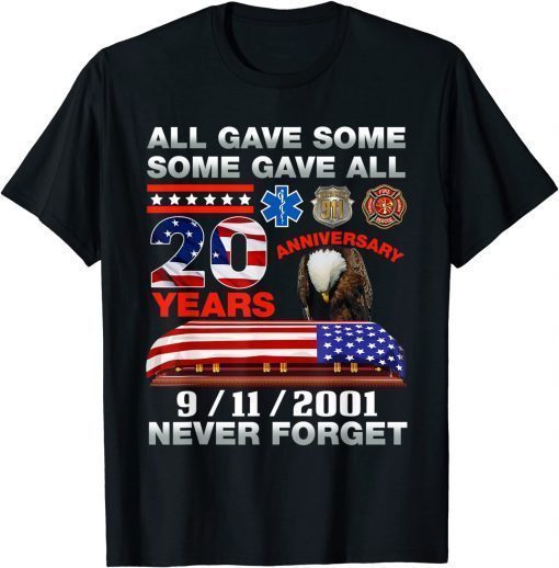 9/11/2001 Never Forget T-Shirt