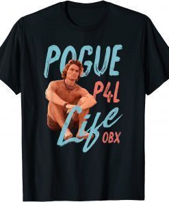 Outer Banks John Sitting Pogue For Life P4L Tee Shirt