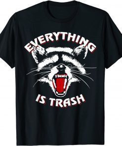 Everything Is Trash Funny Raccoon Lovers Costume Essential T-Shirt