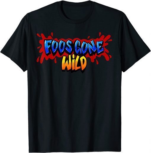 Foosgonewild Merch Foos Gone Wild Logo T-Shirt