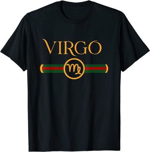 Official Virgo Zodiac Aug 23 Sept 22 Birthday Graphic Art Virgo Sign T-Shirt