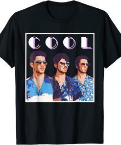 Vintage Jonas Cool brothers Gift happiness 80s 90s Unisex T-Shirt