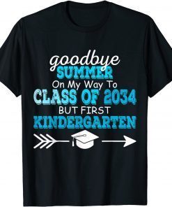 Classic First Day Of School Back To School First Day Of Kindergarten T-Shirt