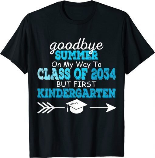 Classic First Day Of School Back To School First Day Of Kindergarten T-Shirt