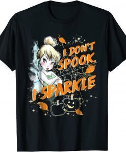 Disney Peter Pan Tinkerbell Halloween Sparkle Funny TShirts