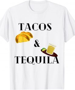 Official TACOS AND TEQUILA- FUN DRINKING CINCO DE MAYO FOOD ALCOHOL T-Shirt