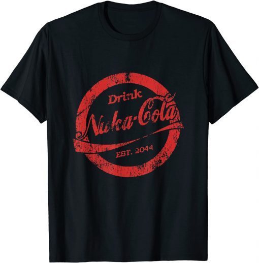 Vintage Fallouts Drink Nukas Funny Cola For Men Women Kids T-Shirt