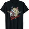 Trust The Government Skull Native American Chief Native T-Shirt