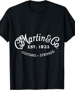 Martin Guitars Logo Merchandise T-Shirt