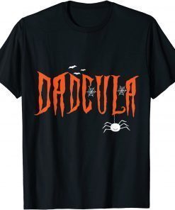 Dad Daddy Dracula Monster Costume Easy Halloween Tee Shirt