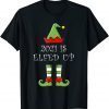 2021 Is Elfed Up Christmas Elf Funny Xmas T-Shirt