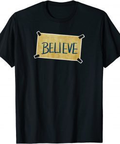 Coach Believe Soccer Lasso Motivational Ted Positivity Funny T-Shirt