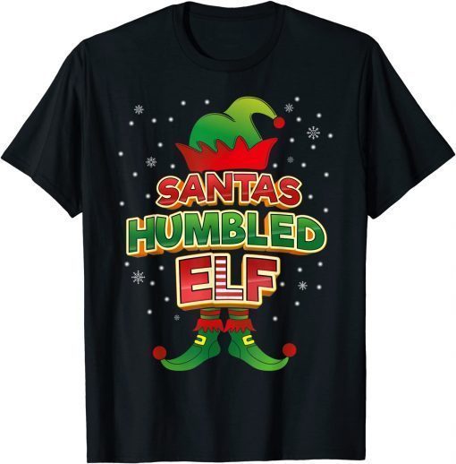 Humbled Elf X-Mas Matching Pajama Party Family T-Shirt