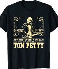 2021 Vintage Tom Arts Petty's Country Music For Men Women T-Shirt