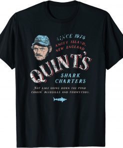 Quints Shark Charter Unisex T-Shirt