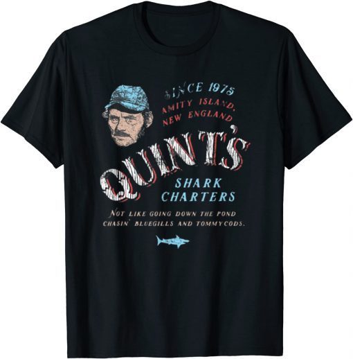 Quints Shark Charter Unisex T-Shirt