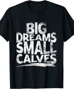 Official Big Dreams Small Calves Gym Merch Chris Funny CBum Classic T-Shirt