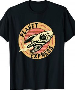 Vintage Planets Express Futuramas For Men Women Kids Gift T-Shirt