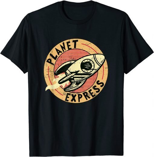 Vintage Planets Express Futuramas For Men Women Kids Gift T-Shirt