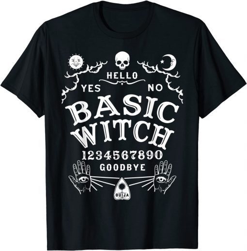 Occult Gothic Witchcraft Wiccan Ouija Board Basic Witch 2021 T-Shirt