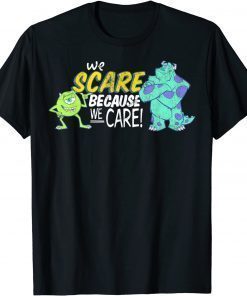 Classic Disney Monsters Inc. Scare We Care Graphic Shirt T-Shirt