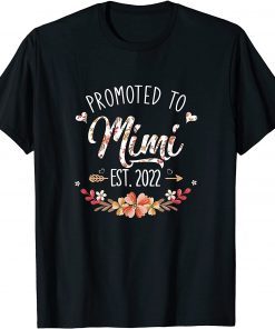 Unisex Promoted To Mawmaw Est 2022 Mothers Day New Mawmaw T-Shirt