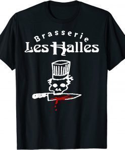 Funny Vintage Looking Brasserie Les Halles Anthony Chef T-Shirt