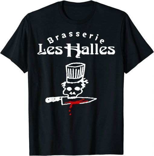 Funny Vintage Looking Brasserie Les Halles Anthony Chef T-Shirt