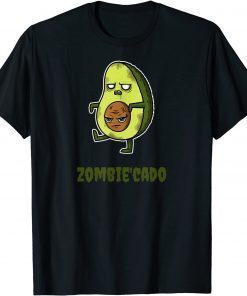 2021 Halloween Scary Zombie Zombie'Cado Funny T-Shirt