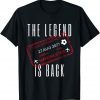 2021 The Legend is Back to Manchester for football fans T-Shirt