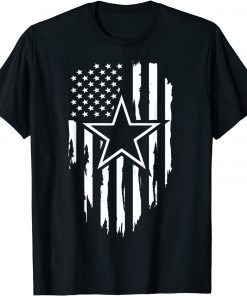 T-Shirt Dallas Jersey Football Shirt CowBoys Flag Usa for men