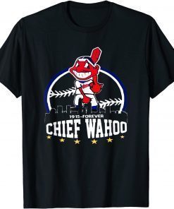 The long tee live the chief distressed cleveland art T-Shirt