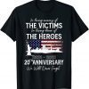20th Anniversary 09.11.01 Never Forget Classic T-Shirt