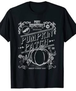 Disney Cinderella Halloween Pumpkin Patch Graphic Unisex Shirts