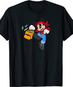 2021 Disney Halloween Mickey Mouse Pirate T-Shirt