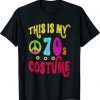 2021 This is My 70s Costume Shirt Groovy Peace Halloween TShirt