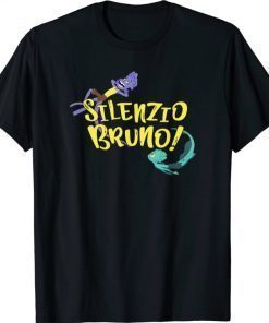 Disney Pixar Luca Silenzio Bruno! Characters Swimming Gift T-Shirt