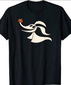 Official Disney Halloween Nightmare Before Christmas Zero T-Shirt