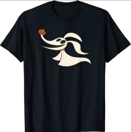 Official Disney Halloween Nightmare Before Christmas Zero T-Shirt