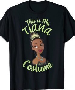 Unisex Disney Princess And The Frog Tiana My Costume Halloween T-Shirt