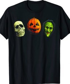 Halloween 3 Silver Shamrock Masks T-Shirt