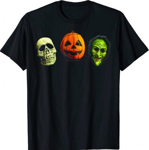 Halloween 3 Silver Shamrock Masks T-Shirt