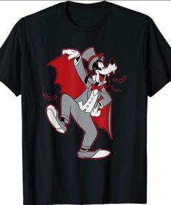 Disney Goofy in Dracula Costume Halloween T-Shirt