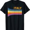 Unisex Retro Vintage 70s Italy T-Shirt