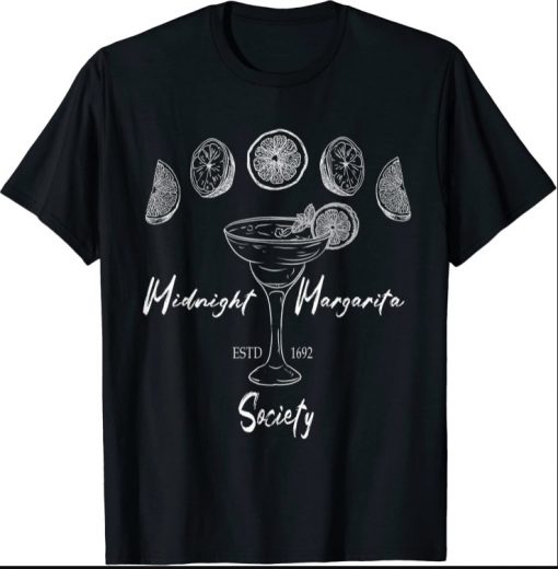 Funny Midnight Margaritas Society, Practical Magic Outfits T-Shirt