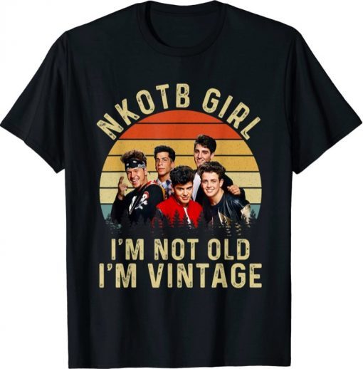 New Kids Girl I’m Not Old I’m Vintage Funny T-Shirt